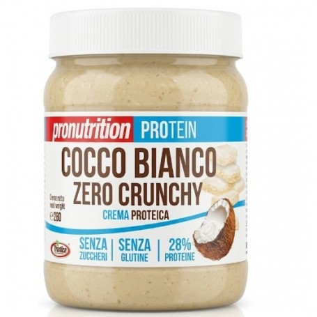 Creme Proteiche Pro Nutrition, Cocco Zero Crunchy, 350 g