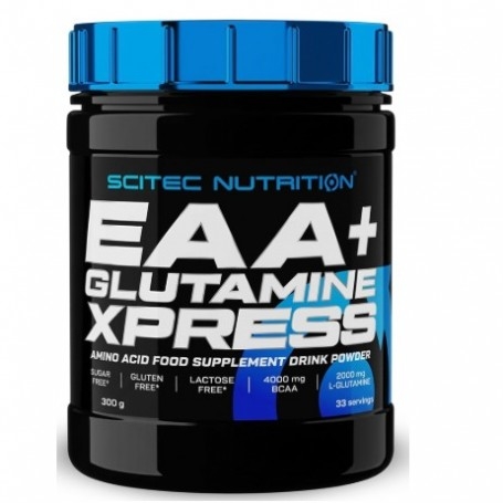 Aminoacidi essenziali Scitec Nutrition, Eaa+ Glutammina Xpress, 300 g