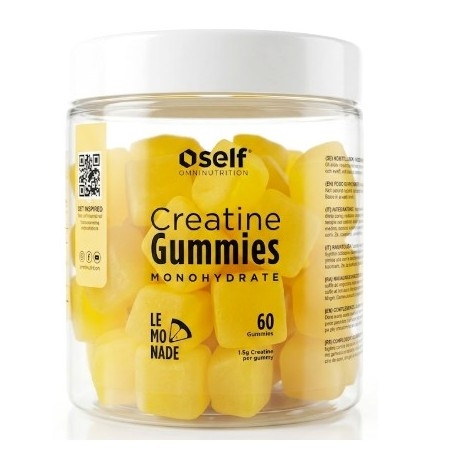 Creatina Self Omninutrition, Creatine Gummies, 60 cps