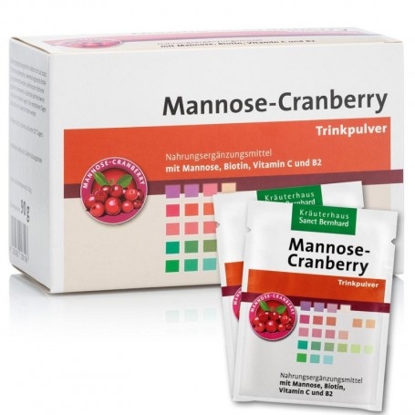 Funzionalità urinaria Sanct Bernhard, Mannosio-Cranberry, 30 bustine