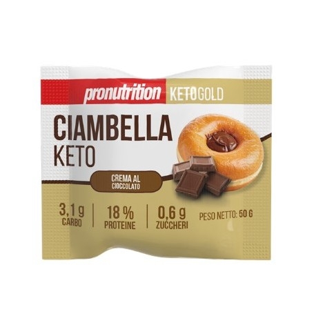 Biscotti e Dolci Pro Nutrition, Ciambella Keto, 50 g