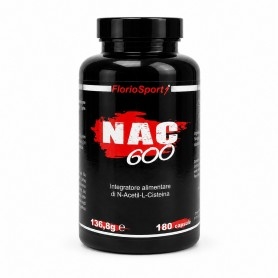 Acetilcisteina FlorioSport, Nac 600, 180 cps