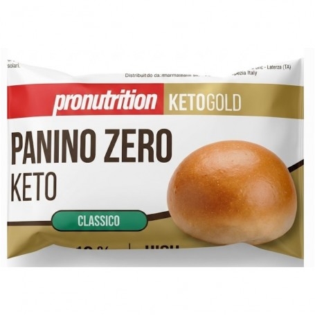 Pane e Prodotti da Forno Pro Nutrition, Panino Zero Keto, 50 g