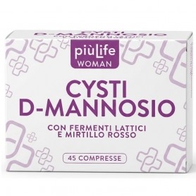 Funzionalità urinaria +Life, Cysti D-Mannosio, 45 cpr