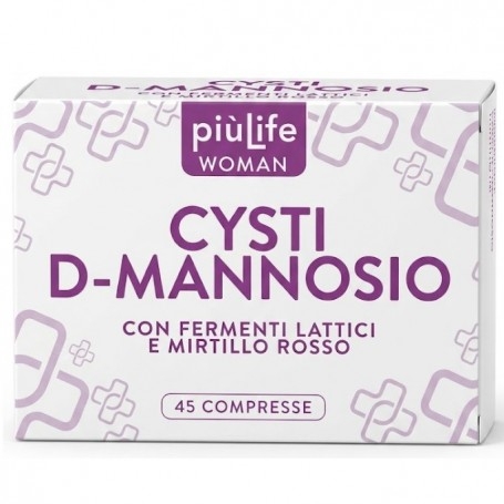 Funzionalità urinaria +Life, Cysti D-Mannosio, 45 cpr
