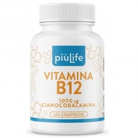 Vitamina B +Life, Vitamina B12+, 365 cpr