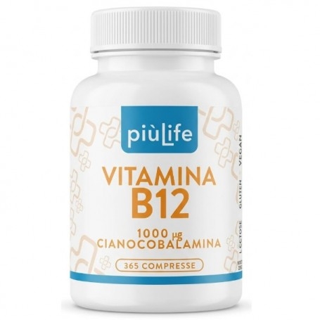 Vitamina B +Life, Vitamina B12+, 365 cpr