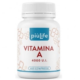 Vitamina A +Life, Vitamina A, 400 cpr