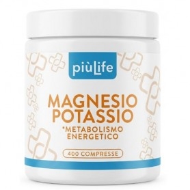 Zinco e Magnesio +Life, Magnesio e Potassio, 400 cpr