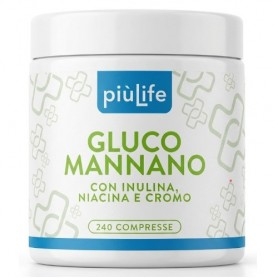 Glucomannano +Life, Glucomannano, 240 cpr