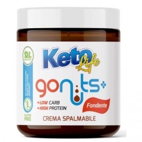 Creme Proteiche Daily Life, Ketolife Gonuts Fondente, 250 g