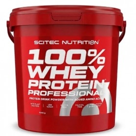 Proteine del Siero del Latte (whey) Scitec Nutrition, 100% Whey Protein Professional, 5000&nbsp;g.