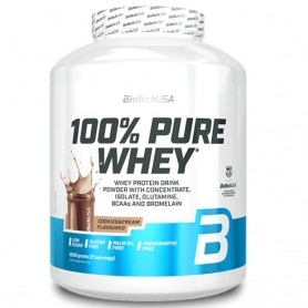 Proteine del Siero del Latte (whey) Biotech Usa, 100% Pure Whey, 2000 g