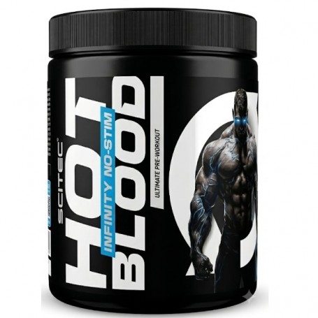Pre Workout Scitec Nutrition, Hot Blood Infinity No-Stim, 350 g
