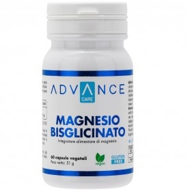 Zinco e Magnesio Advance Care, Magnesio Bisglicinato, 60 cps