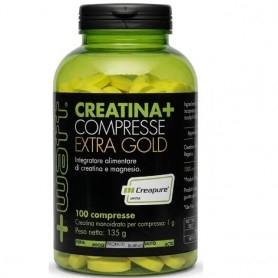 Creatina +Watt, Creatina + Extra Gold, 100 cpr.