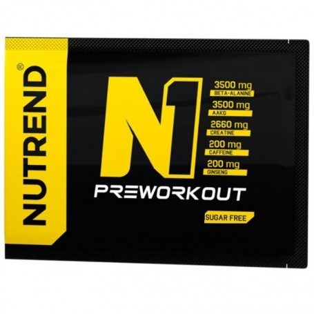 Pre Workout Nutrend, N1 Preworkout, 17 g