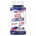 Carnitina Prolabs, Acetil L-Carnitina 1000, 60 Cps.