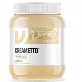 Creme Sugar Free OstroVit, Creametto White Chocolate, 350 g