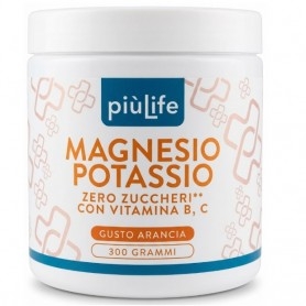 Zinco e Magnesio +Life, Magnesio e Potassio, 300 g