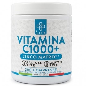 Vitamina C +Life, Vitamina C 1000, 200 cpr